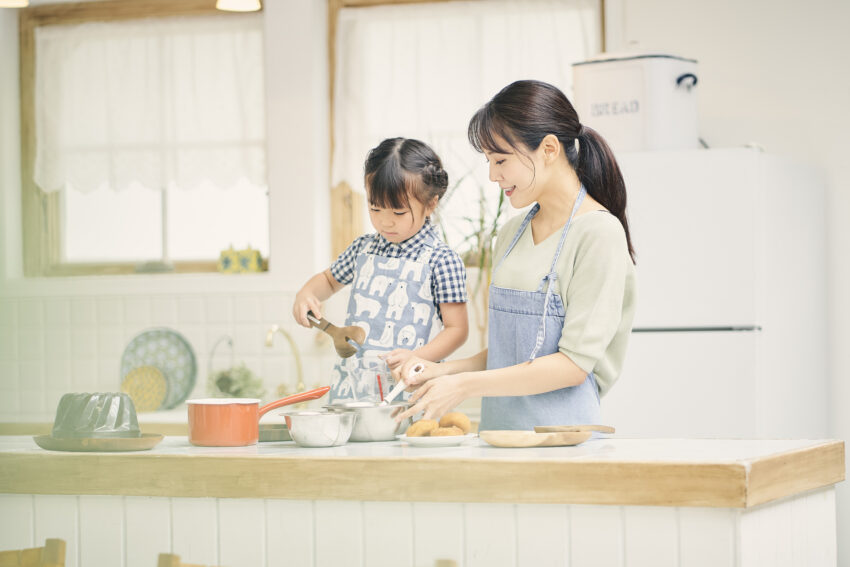 一緒に料理を作った思い出