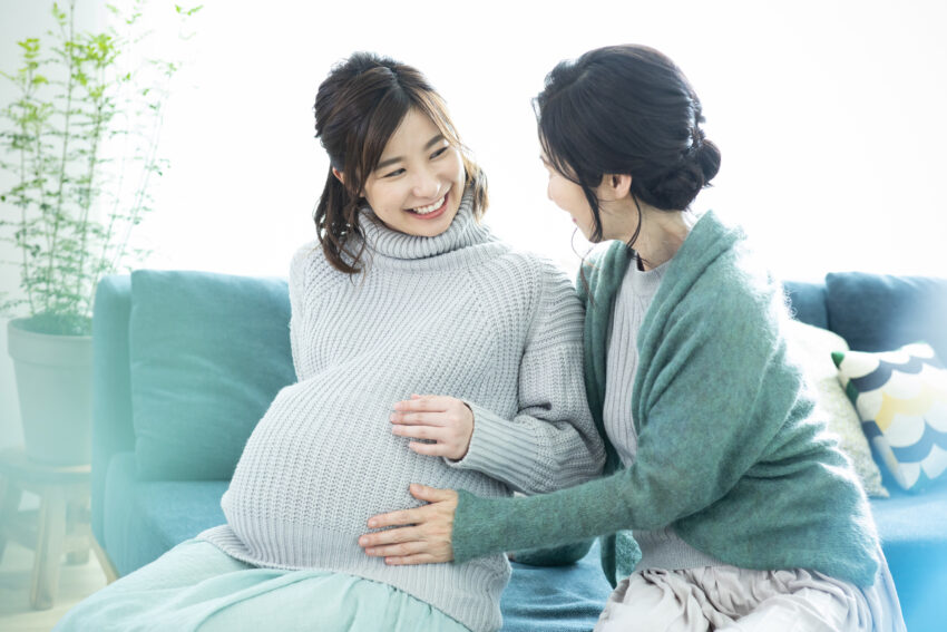 出産までの数日、安心しながら過ごすことが出来た