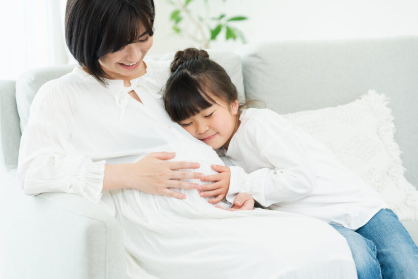 第２子妊娠中で、出産予定日がだんだんと近づいている
