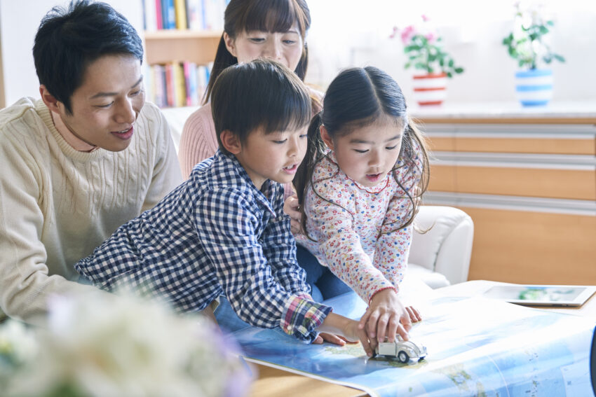家族で外出について再度相談をした