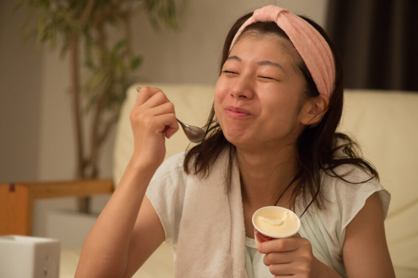 アイスがやめられない！をブロック解除でダイエット