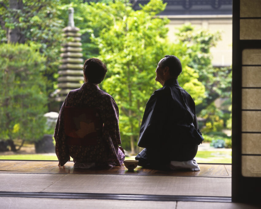 地域の茶道連盟の世話役が元顧問