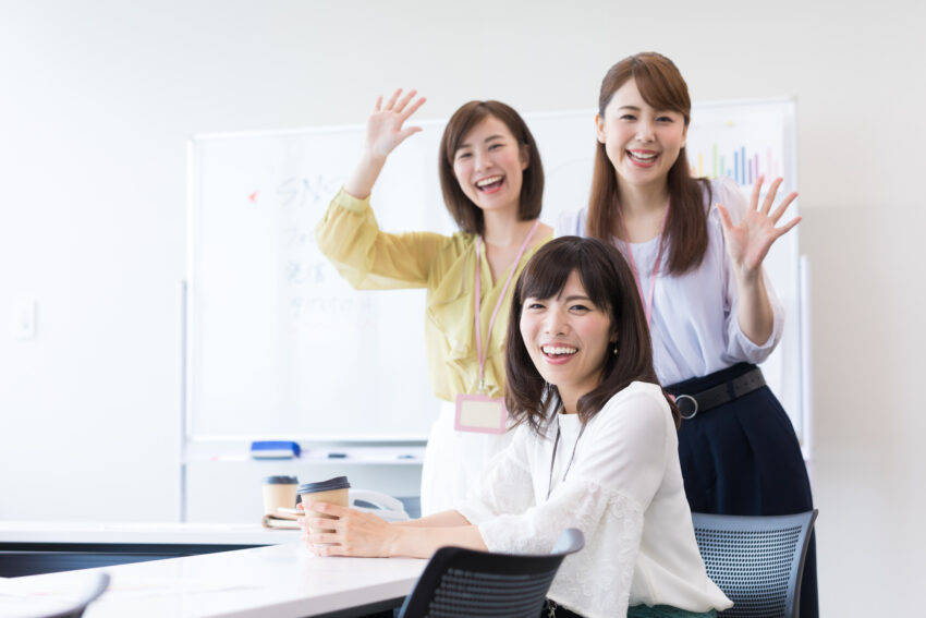 何も考えることなく「おはようー!」とサッと入っていけた