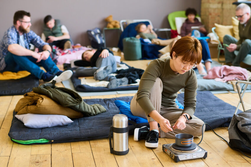 訓練が終わってみたら班は13人も参加