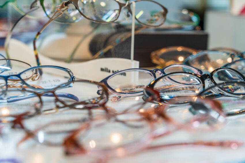 ふと眼鏡店の前を通った