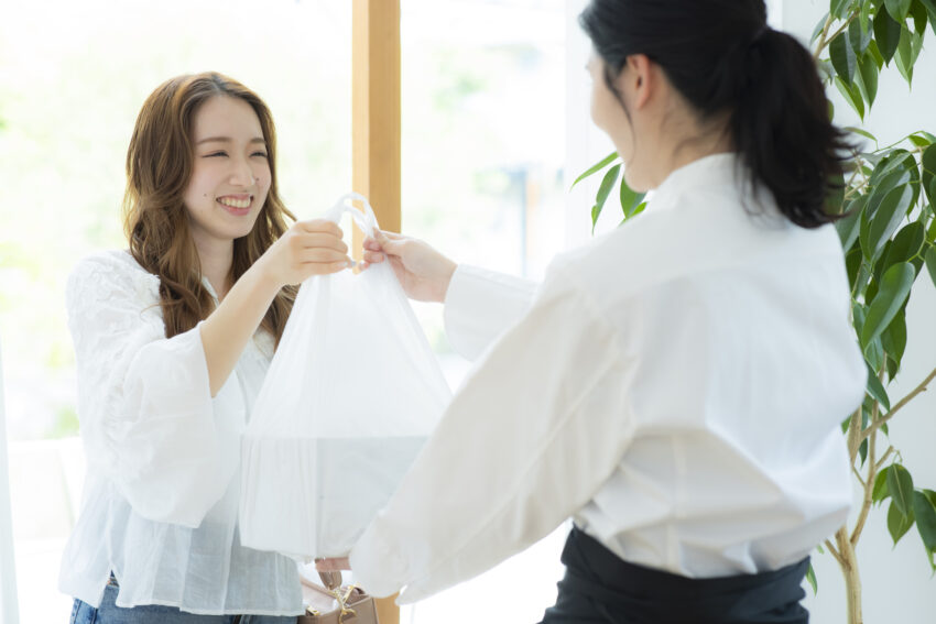 冷凍食品のサンプルをたくさんもらった