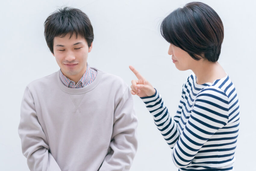 都度注意していた