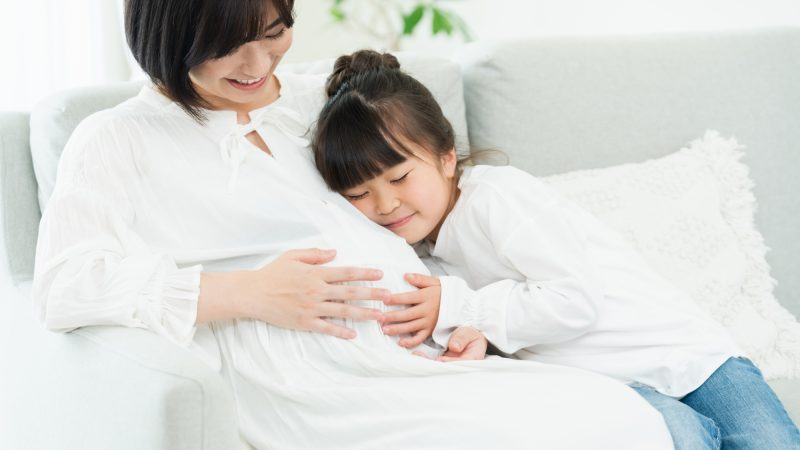 第２子妊娠中で、出産予定日がだんだんと近づいている