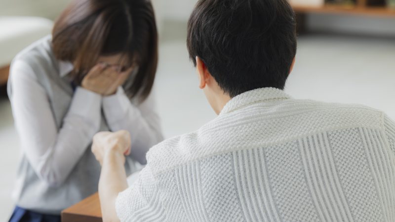 お父さんは体が大きく、しかも何かと大声で怒鳴る人だった